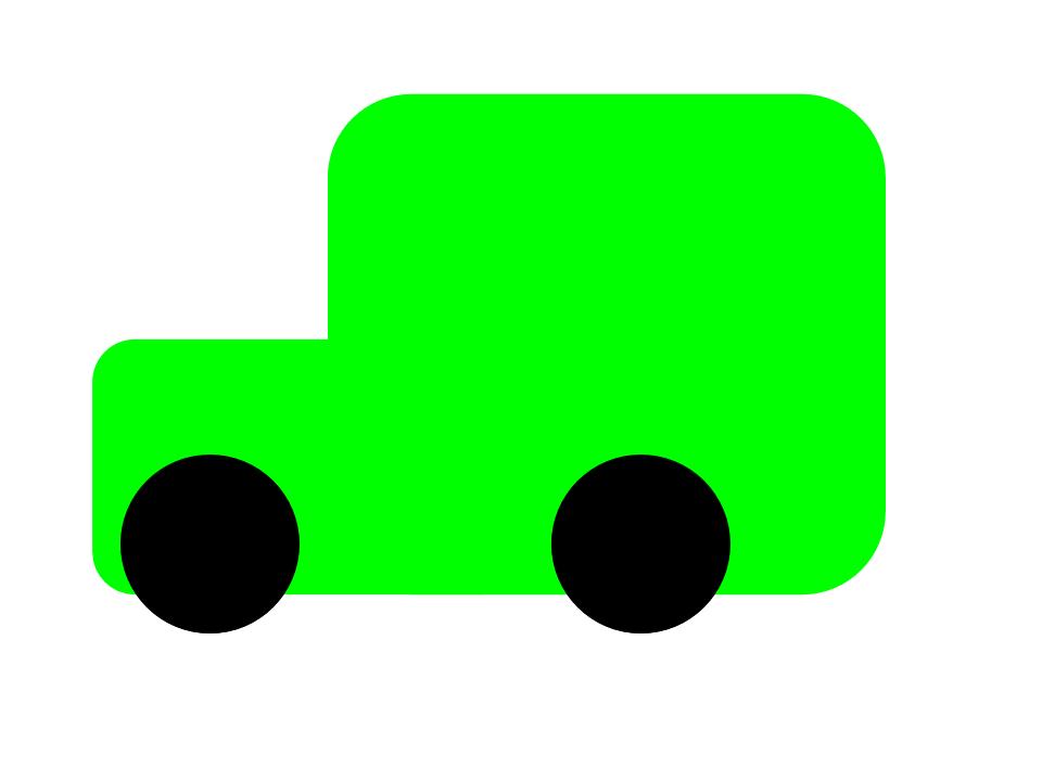 green truck